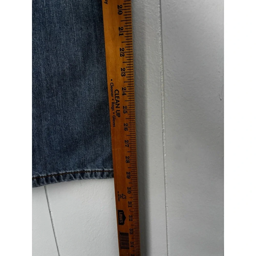 Levi's 505 Regular Fit Jeans Men's 33x30 Light Wash Straight‎ Leg Denim 0335